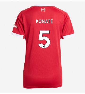 Liverpool Ibrahima Konate #5 Hjemmebanetrøje Dame 2025-26 Kortærmet